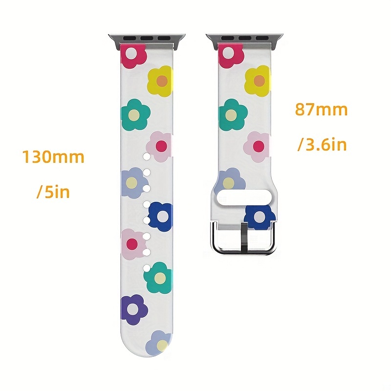 Disney Castle Theme Silicone Apple Watch Band for 38mm 40mm 