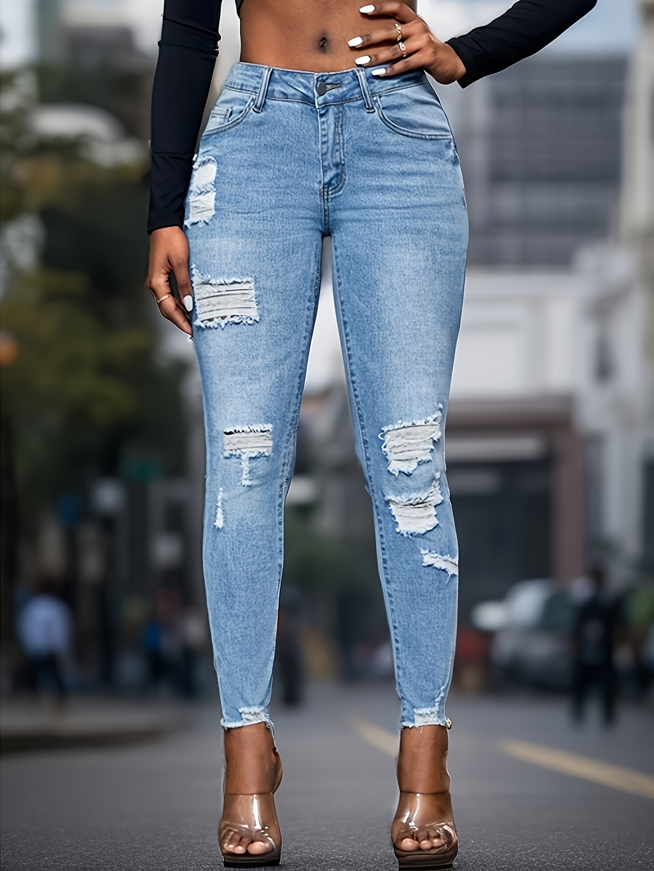 Woman Jeans For Women - Temu