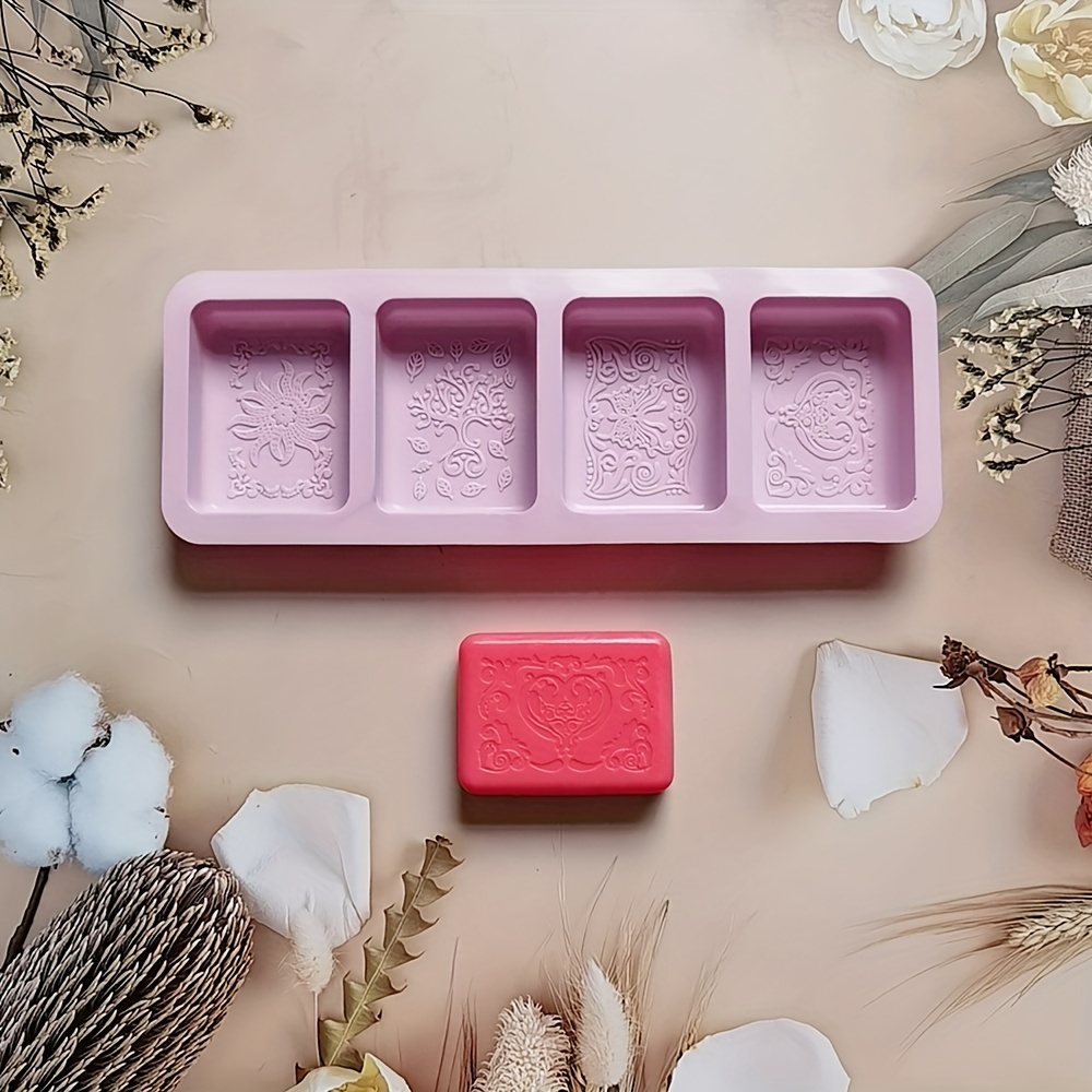 Moule fantaisie pour création diy de savon Cube 1 motif - Perles & Co