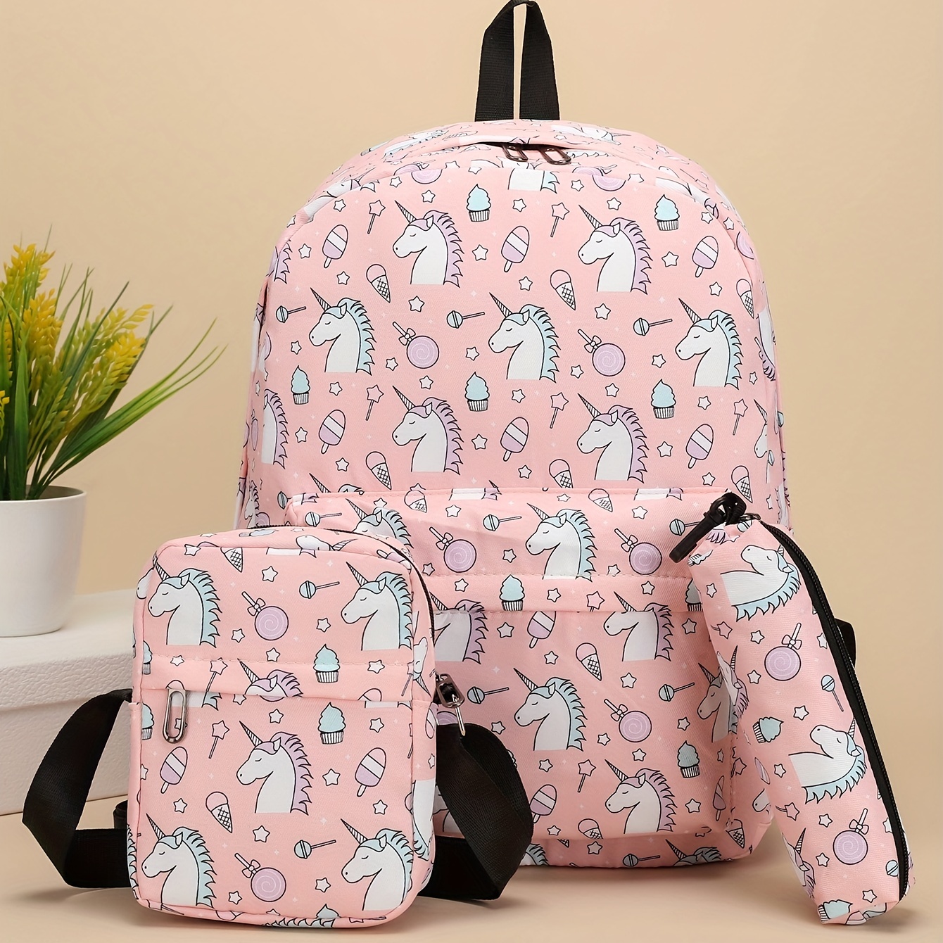 Mochila Unicornio Niña Bolso Unicornio Arcoíris Bolso Hombro - Temu Mexico