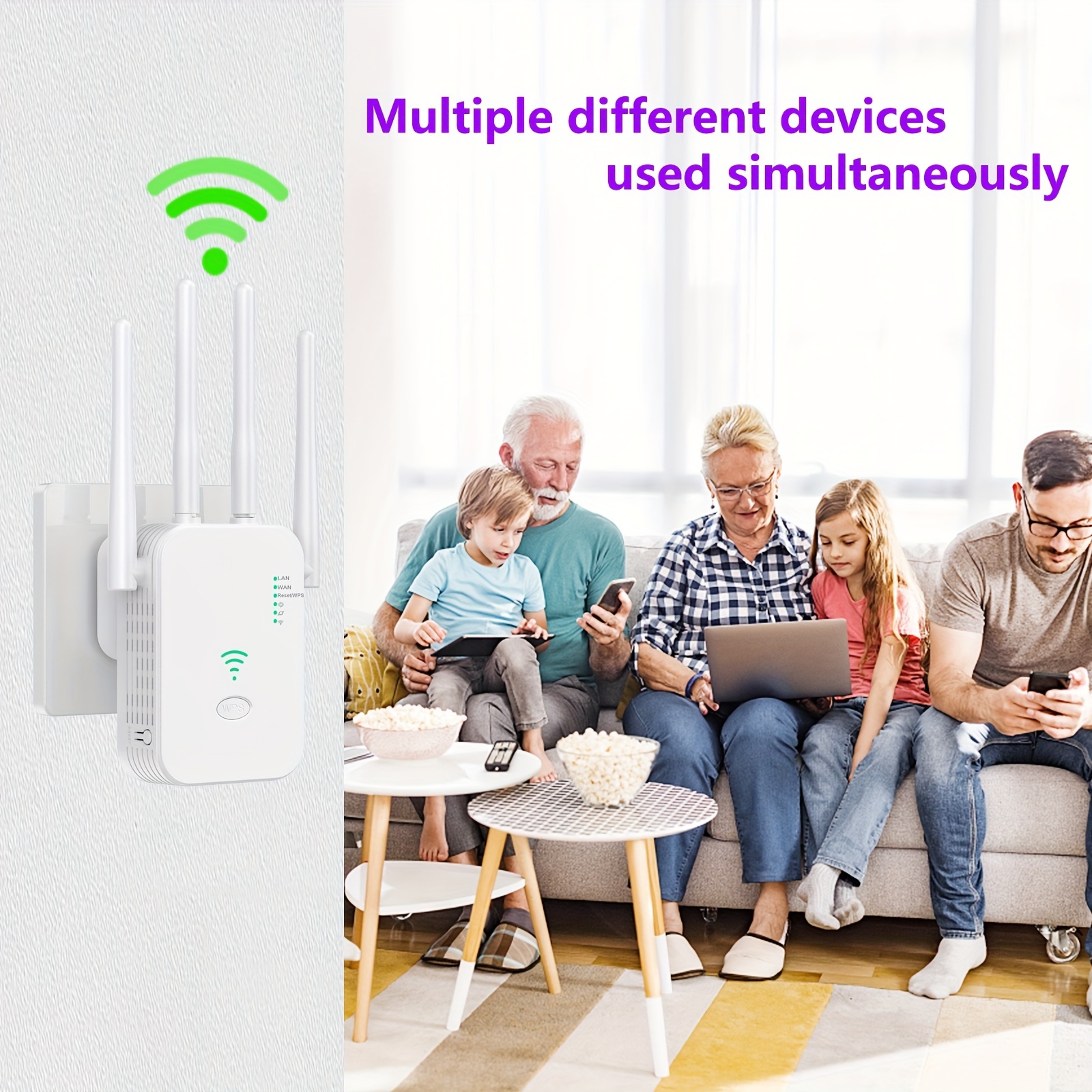 wifi signal amplifier repeater wireless router wi fi signal enhancement extender 2 4g home network signal extender us plug