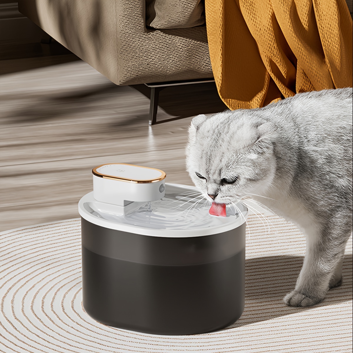Cat Water Fountain Stainless Steel Pet Water Fountain Cats - Temu