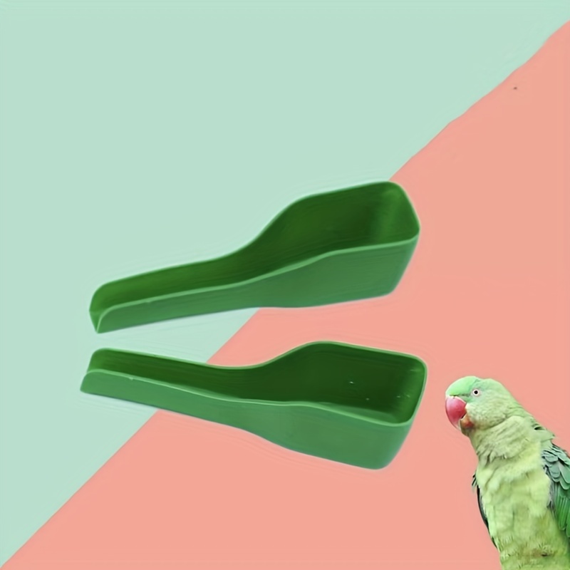 Green Bird Feeder Spoon Pelles D'alimentation - Temu Canada