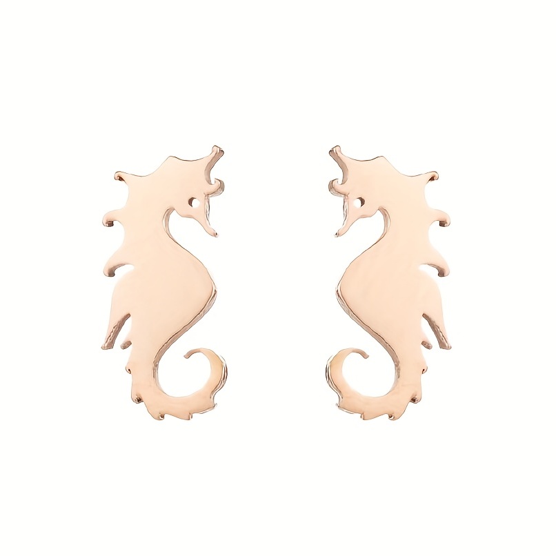 Men's Animal Pattern Niche Earrings Stud Ornaments