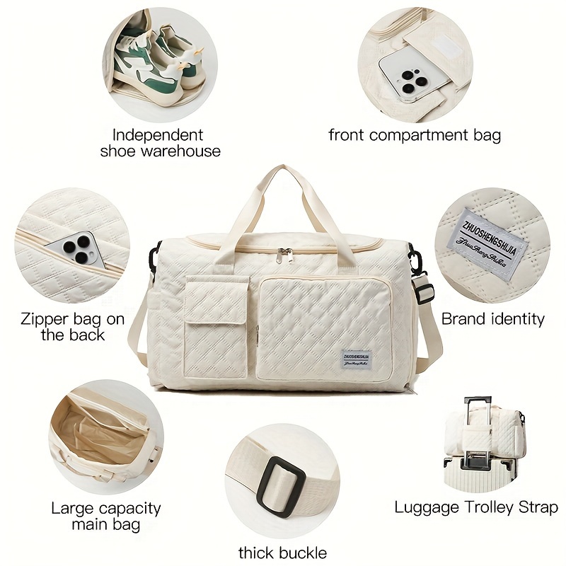Garment Bags Travel Large Travel Duffle Bag Independent - Temu