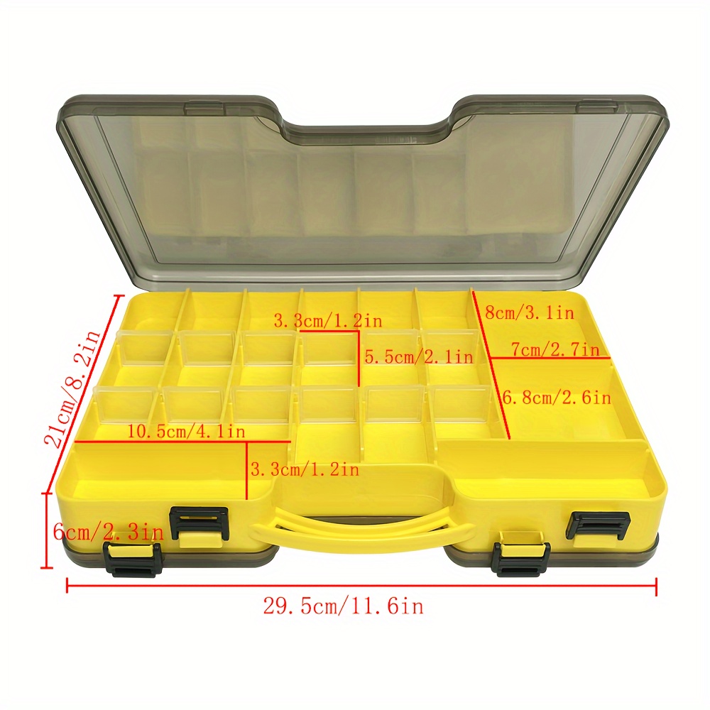 Multi grid Storage Box Small Parts Tool Organizer Box - Temu