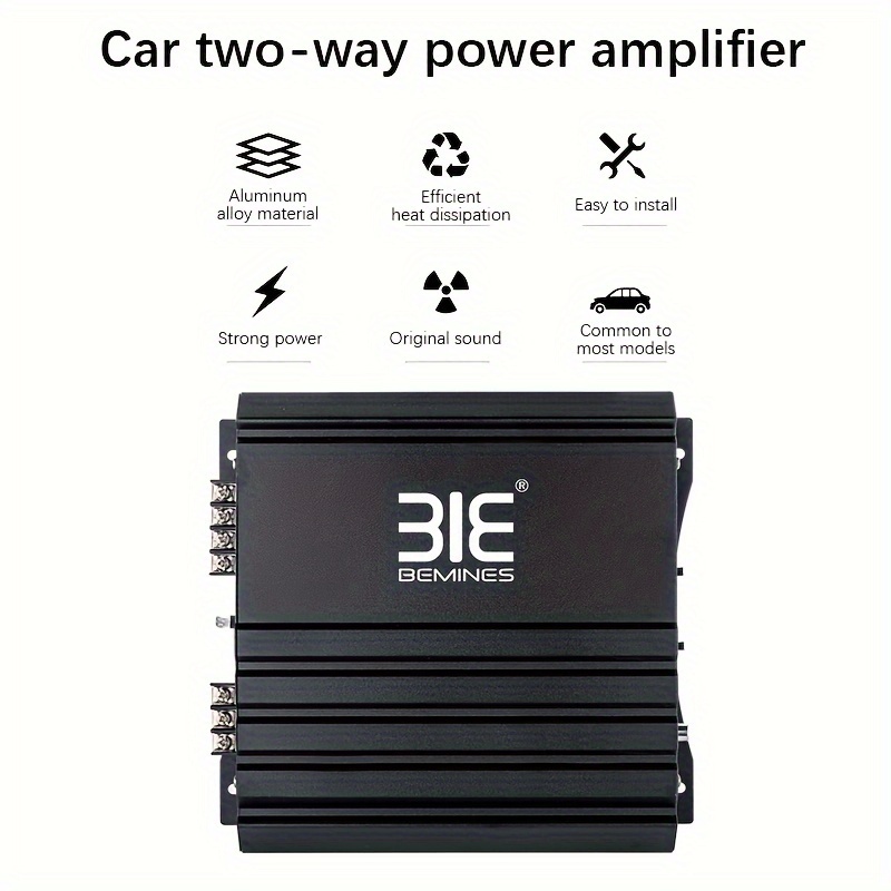 4 channel Class A/b Car Power Amplifier 4 Ohm Bridgeable Car - Temu Italy