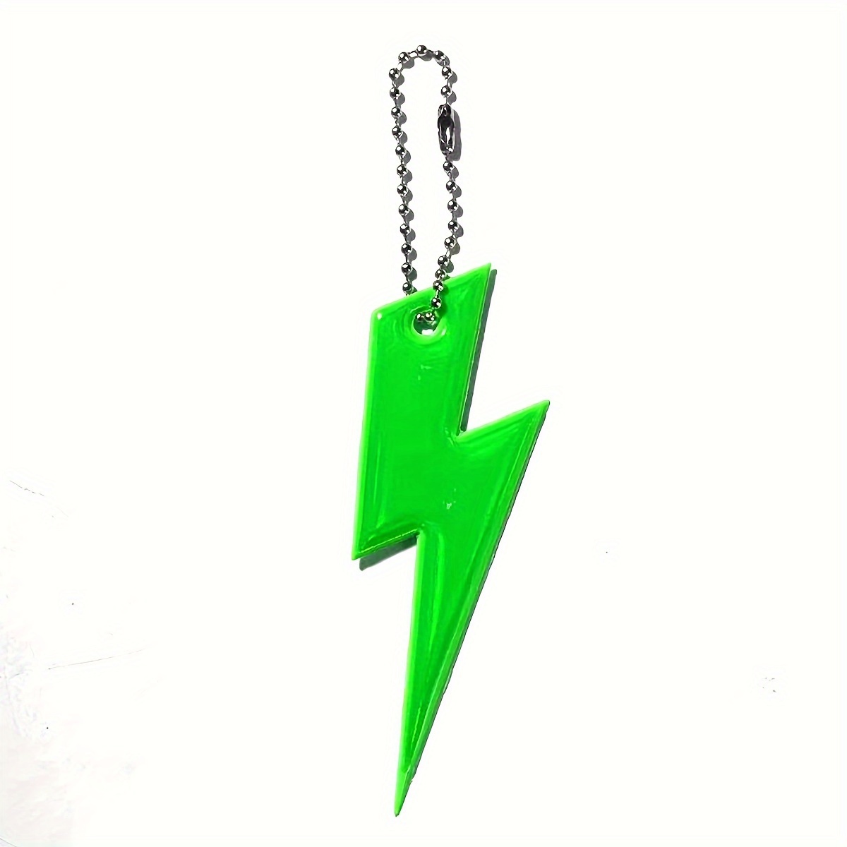 unisex reflective lightning bolt keychains glow in dark Temu Germany
