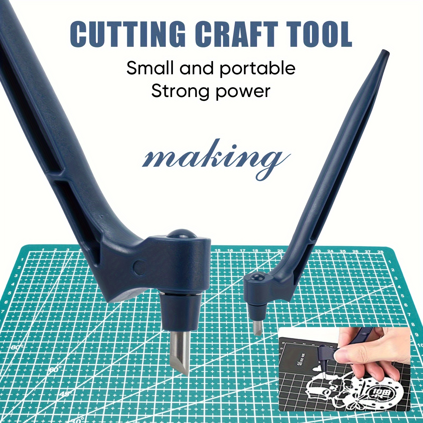 Generic DIY Art Craft Cutting Tools 360-Degree Rotating Carbon