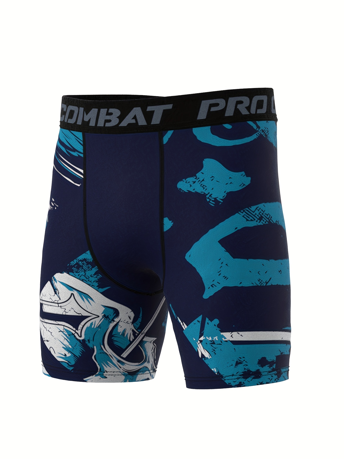 Cross Print Compression Shorts Men Quick drying Breathable - Temu  Philippines