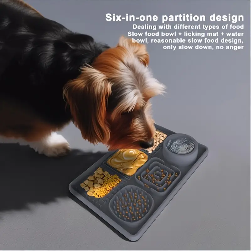 Silicone Pet Licking Pad Dog Slow Feeder Pad Dog Licking Mat With
