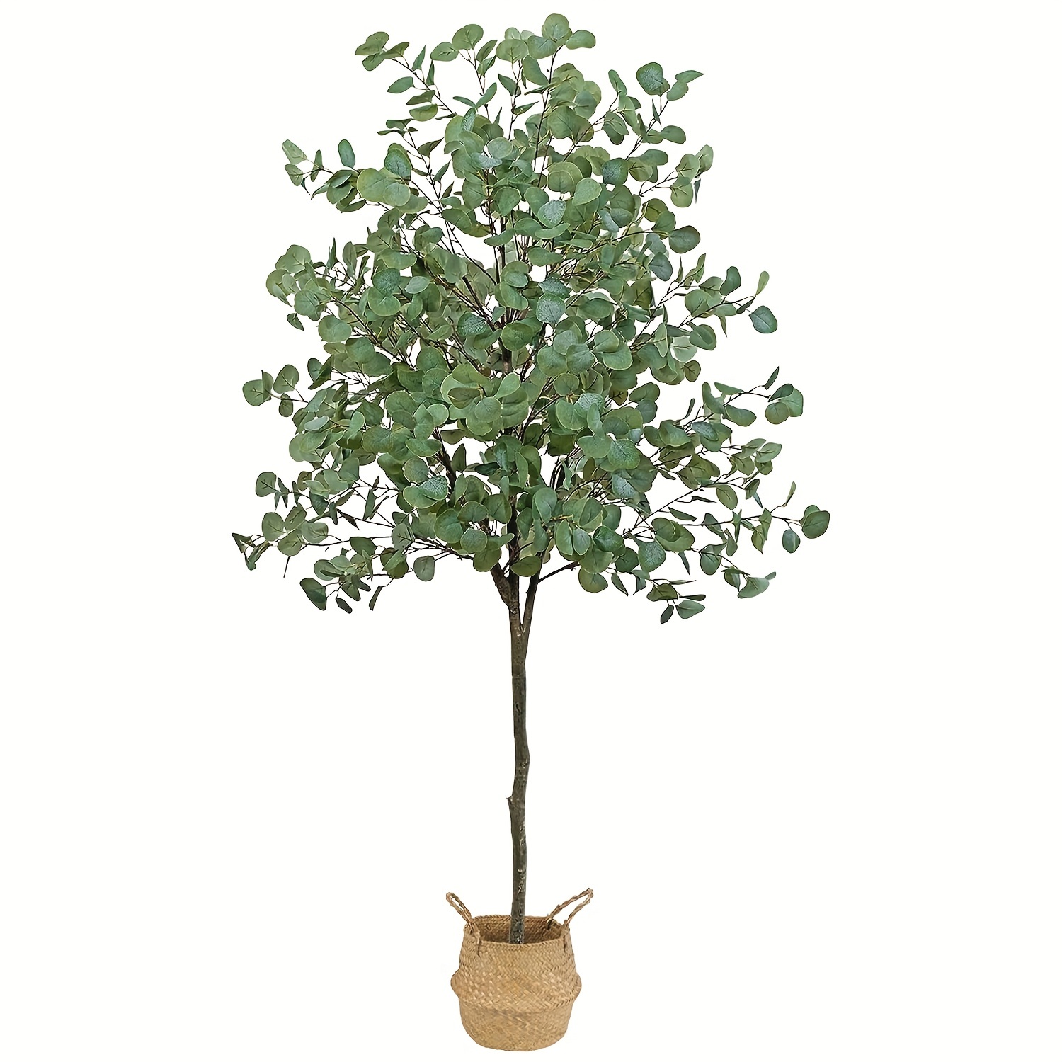 Árbol artificial Ficus de 6 pies, árboles altos de imitación para