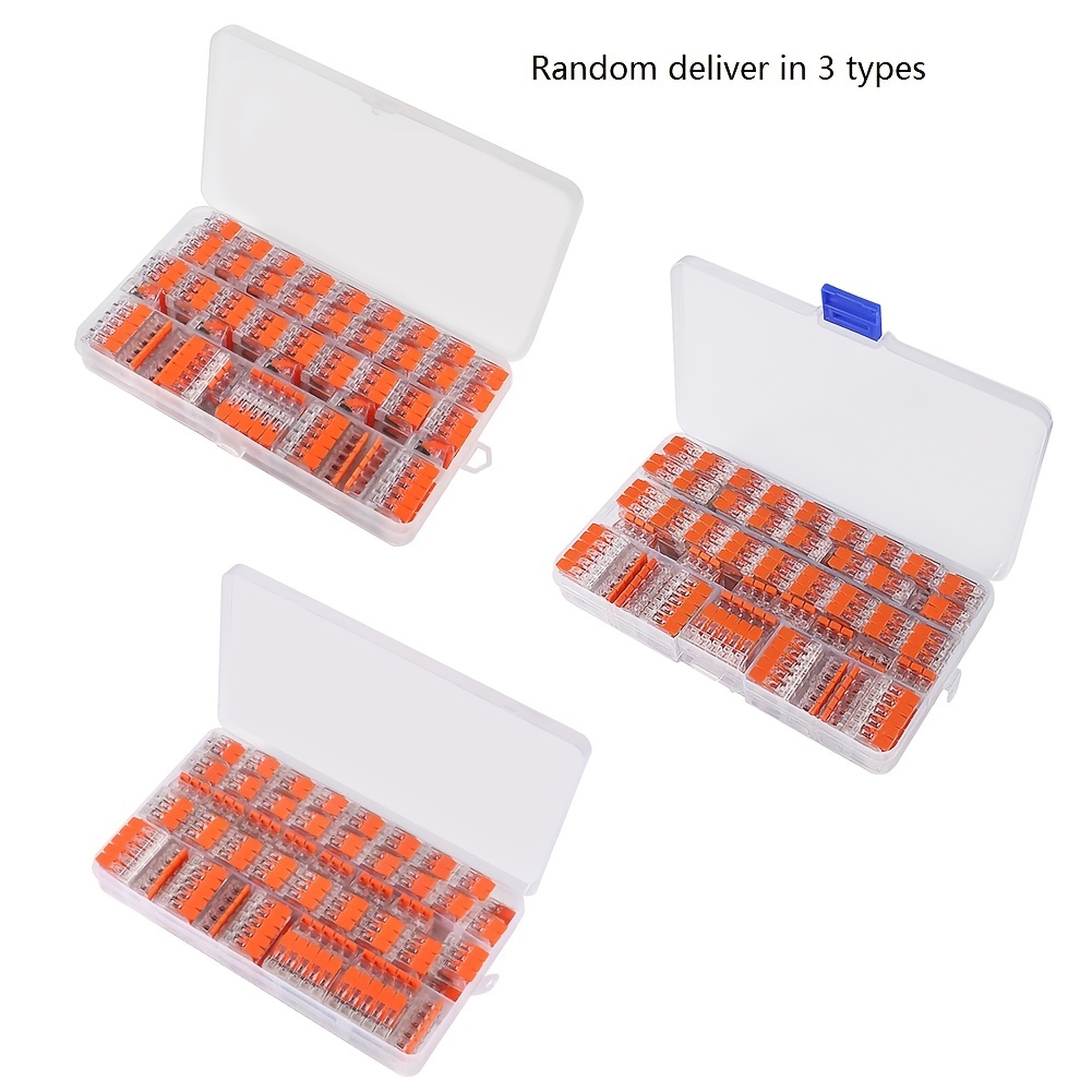 75 Pcs Transparent Rapide Terminal Connecteur Électrique Câblage Conseil  Clip Terminal Câble Réutilisable Mini Rapide Ménage Électrique Fil Terminal  Connecteur Universel Doux Dur Fil Universel Connexion Borne En Boîte