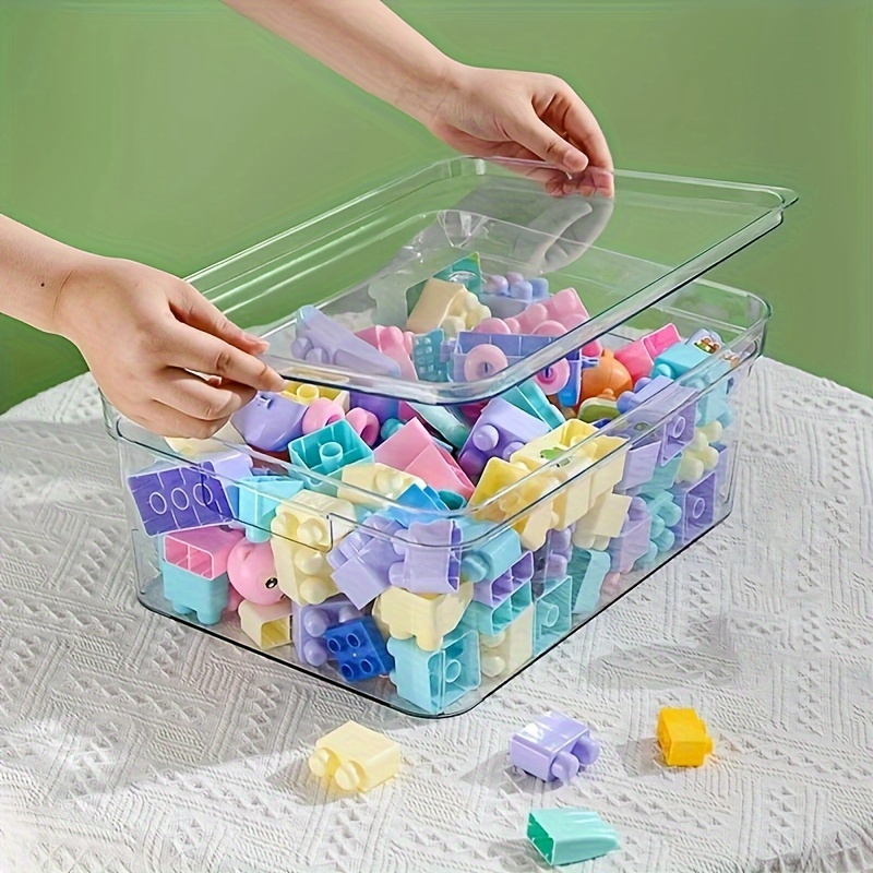 Small Particle Storage Box Building Blocks Storage Box Toy - Temu