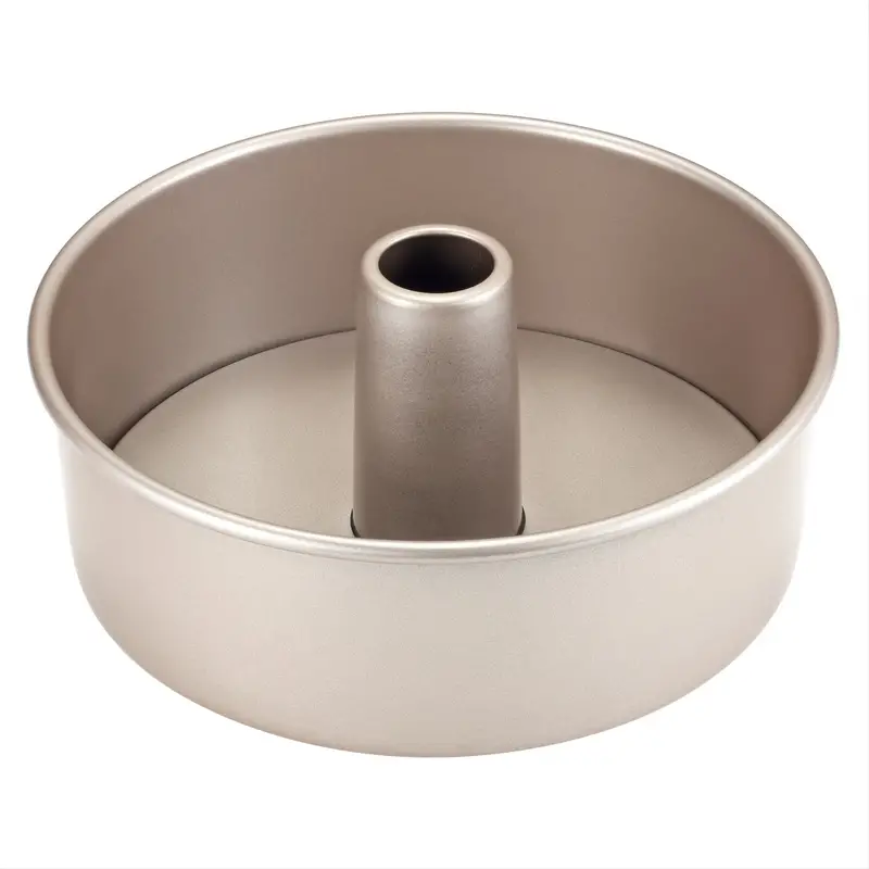 CHEFMADE Tube Cake Pan, 6.5-Inch Non-Stick Vortex-Shaped Tube Pan Kuge —  CHIMIYA