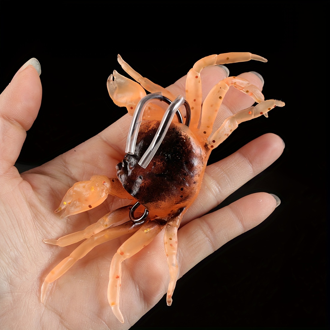 3d Crab Hook Fake Bait Sea Fishing Bionic Fishing Bait - Temu New