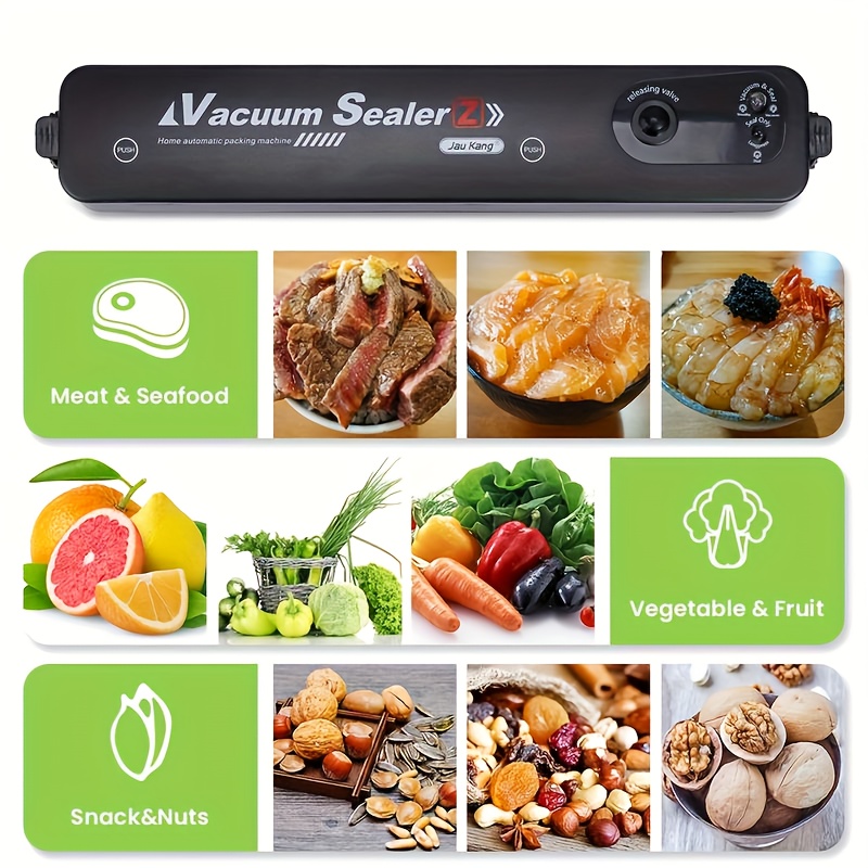 Food Vacuum Sealer Automatic Air Sealing System For Dry And - Temu