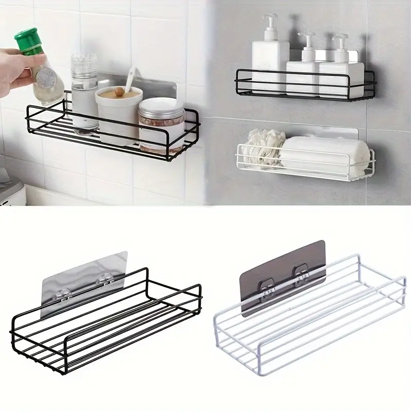 Rectangle Metal Shelves Multipurpose Kitchen Bathroom Shelf - Temu