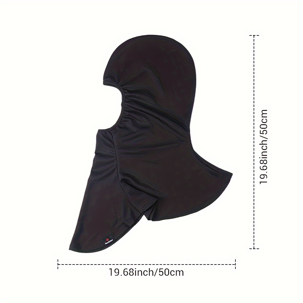 ROCKBROS Neck Gaiter Balaclava Face Mask for Men Neck Gaiters Summer Half Face Scarf Cover Sun UV Protection for Cycling Fishing Black, adult Unisex