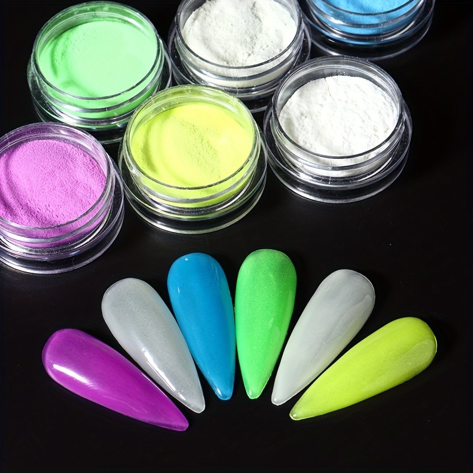 2 OUNCE GLOW IN THE DARK ACRYLIC POWDER FOR NAILS