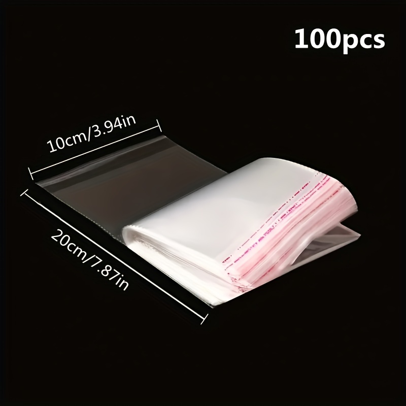 Self adhesive Transparent Cellophane Gift Bags Various Sizes Temu