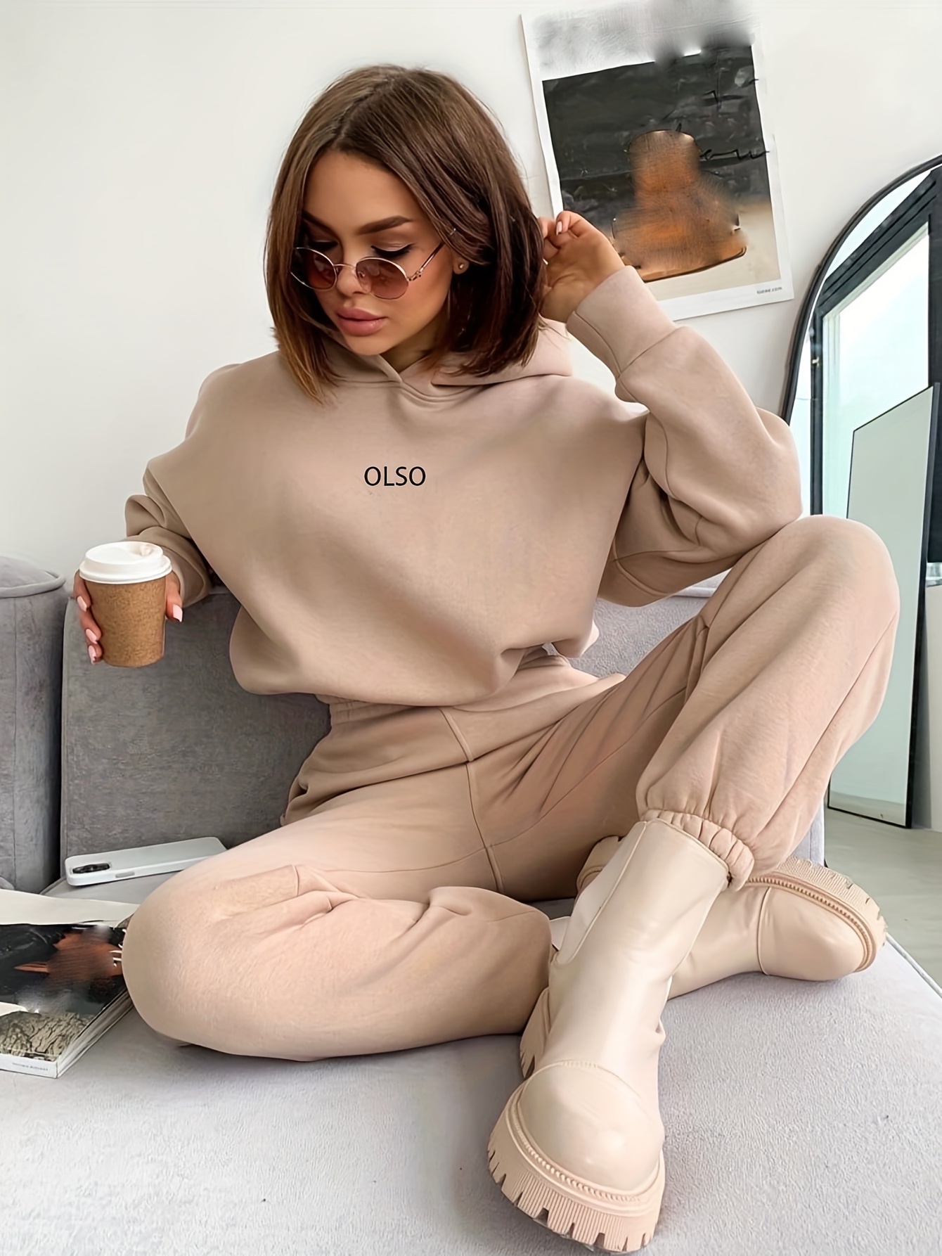 Designer Letter Print Hoodie & Sweatpants Set Unisex Long Sleeve T Shirt &  Pants For Wholesale, With 10% Discount From Lhldhgate03, $8.84