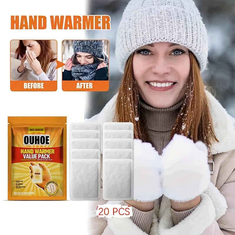 Mini hiver gel réutilisable chauffe-mains mignon dessin animé instantané  auto-chauffant pack réchauffant produits chauffants
