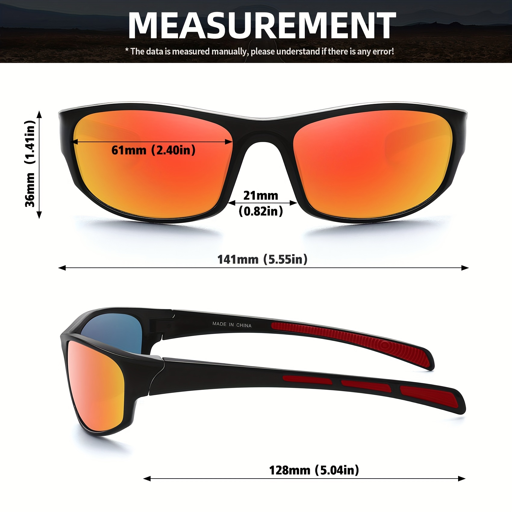 Sport Sunglasses For Men And Women For Driving Fishing - Temu