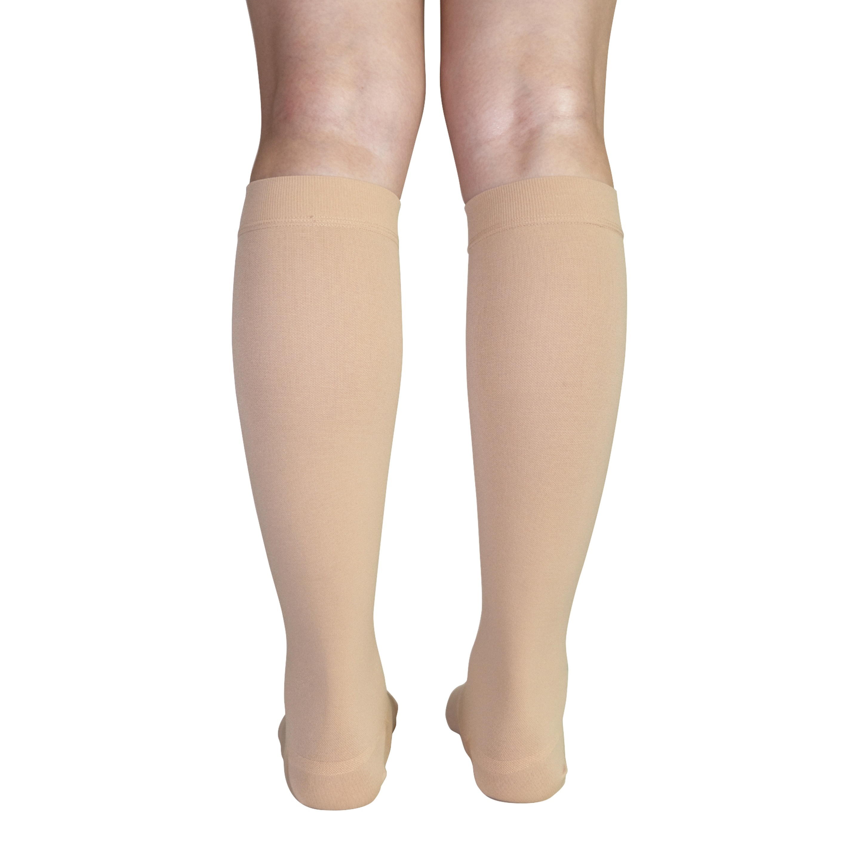 1 Pair Wukang Knee High Graduated Compression Stockings 20-30 mmhg Open Toe  Compression Socks for Women and Men 