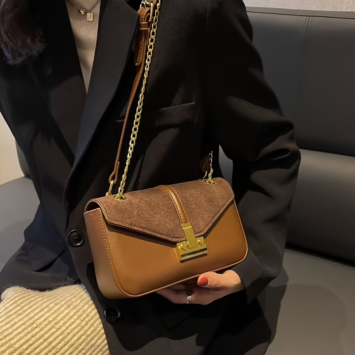 Retro Small Bag 2023 Mini Bag Women's Wallet Printed Shoulder Bag Fashion  Mobile Bag - Temu