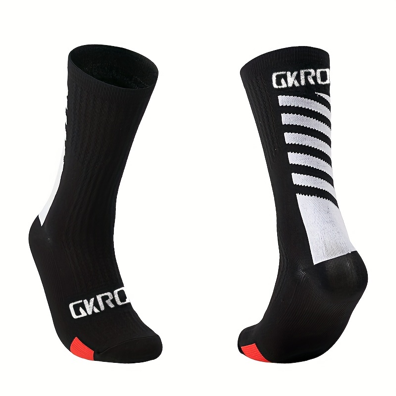 Quick Dry MTB Socks Assorted Colors Breathable Cycling Socks