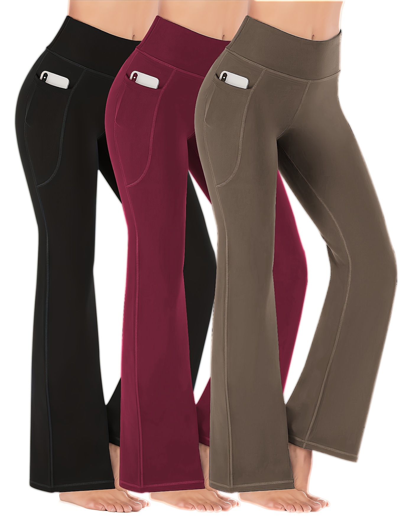 Yoga Pants Women With Pockets - Temu Canada
