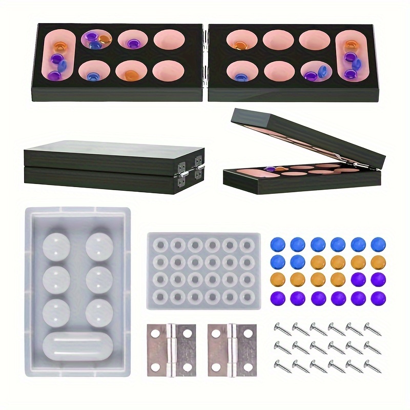 Mancala Board Game Resin Molds Set Epoxy Silicone Resin - Temu