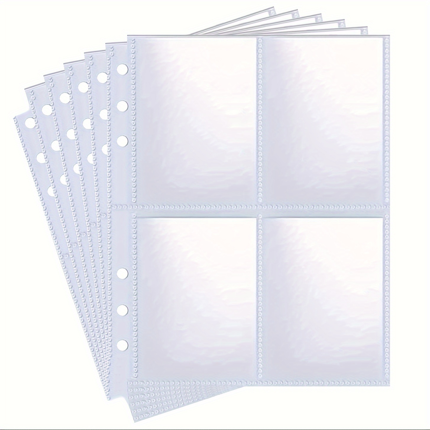 Double-sided 6 Ring A5 Pocket Refill  Refill, Sticker collection, Double  sided