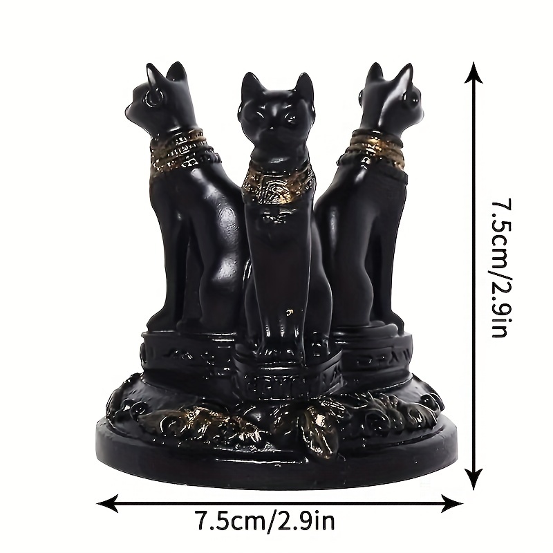 Figurine Decorative Resin Cat statue for home decorations