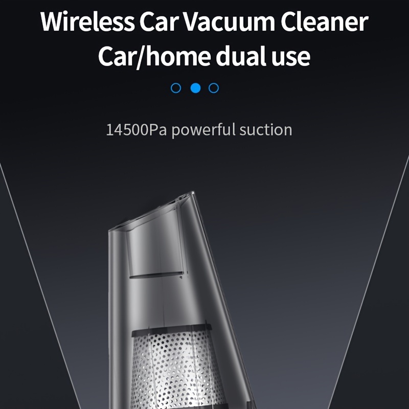 Cordless Handheld Vacuum Cleaner Rechargeable Wet Dry Use - Temu