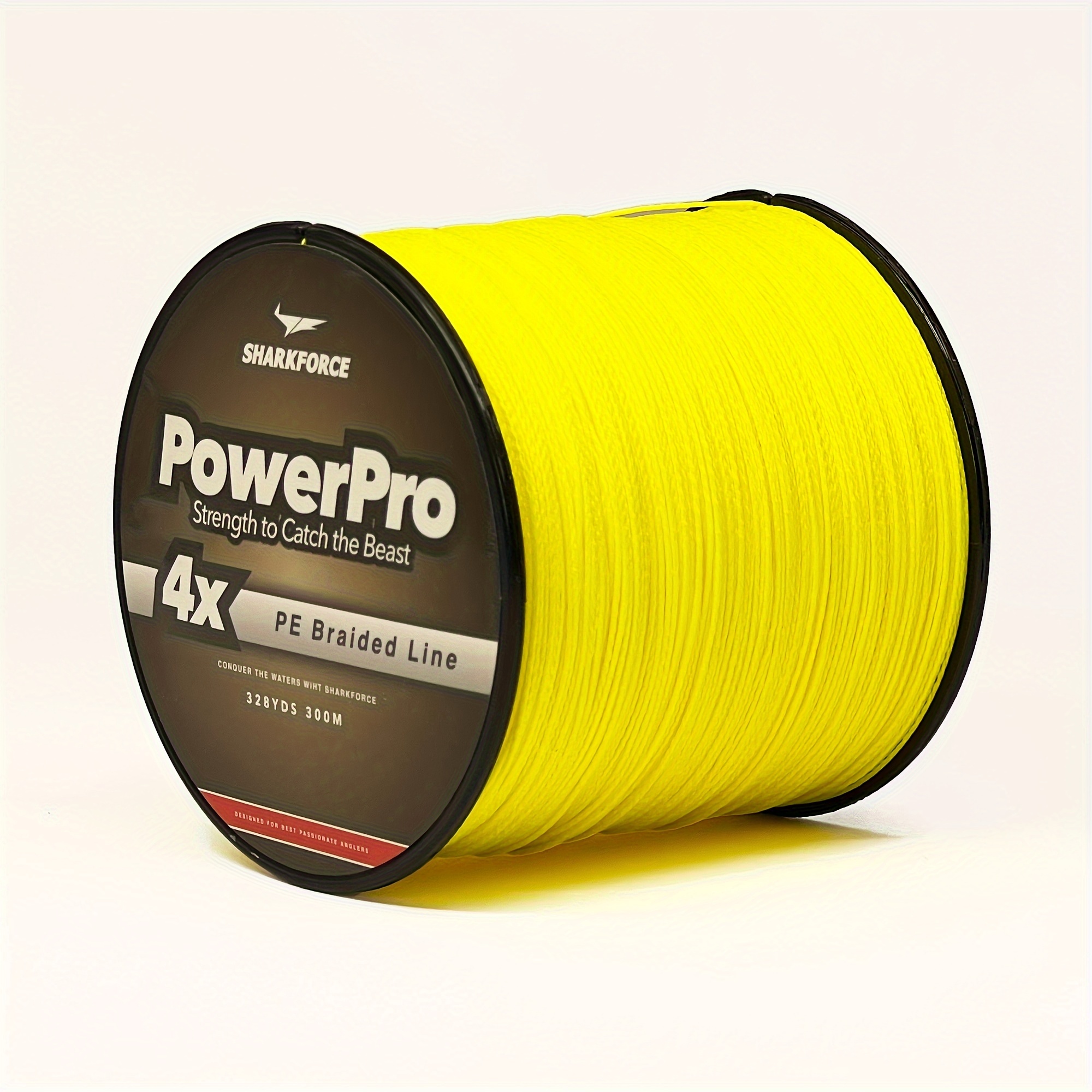 PowerPro Series 4 Strands Braided Fishing Line - Strong and Durable 300m  328yds Multifilament Line for Superior Casting and Hooking - Essential  Fishin