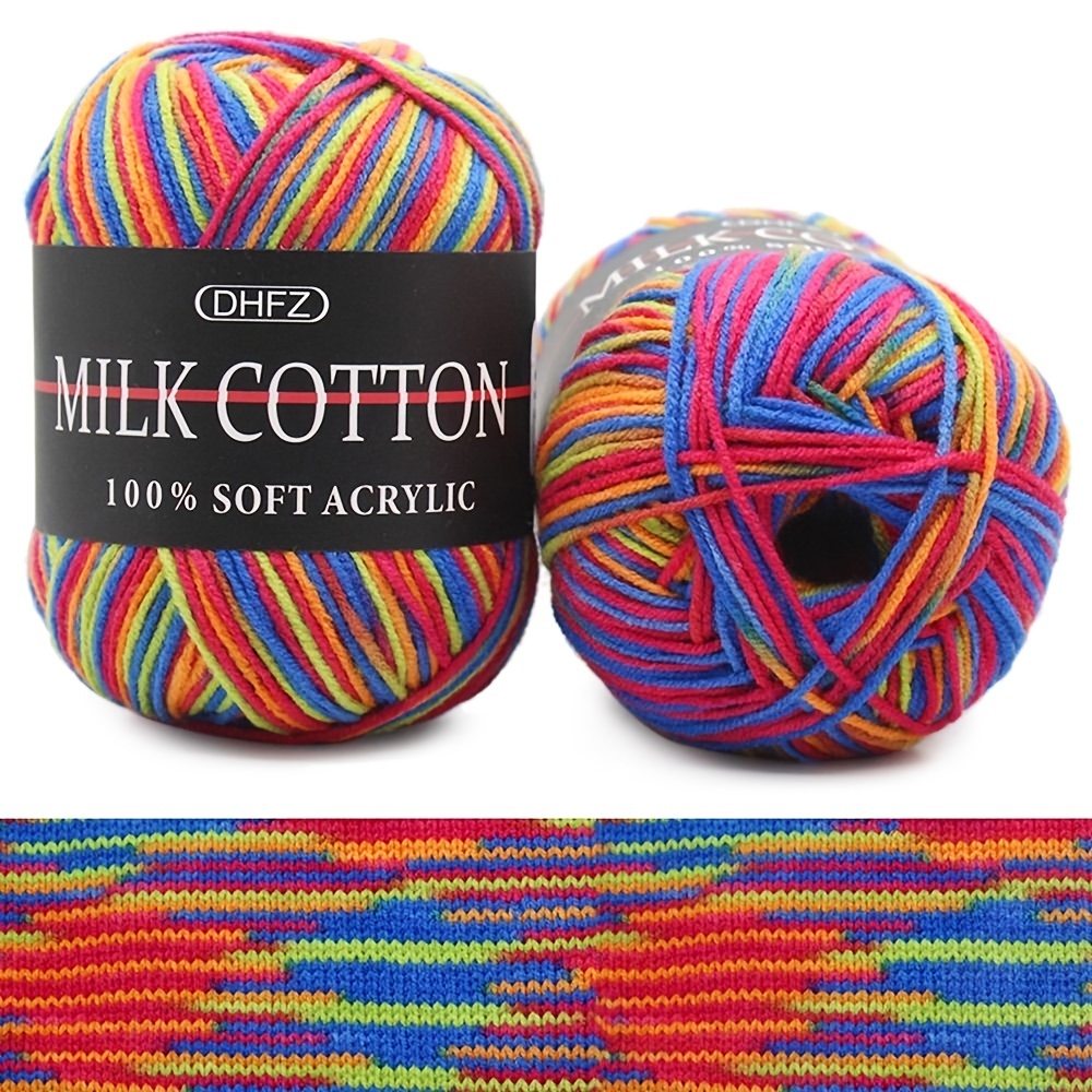 50g/pcs Cotton Lace Crochet Yarn Hand Knitted Thin Yarn DIY Sewing Crafts  Suppli