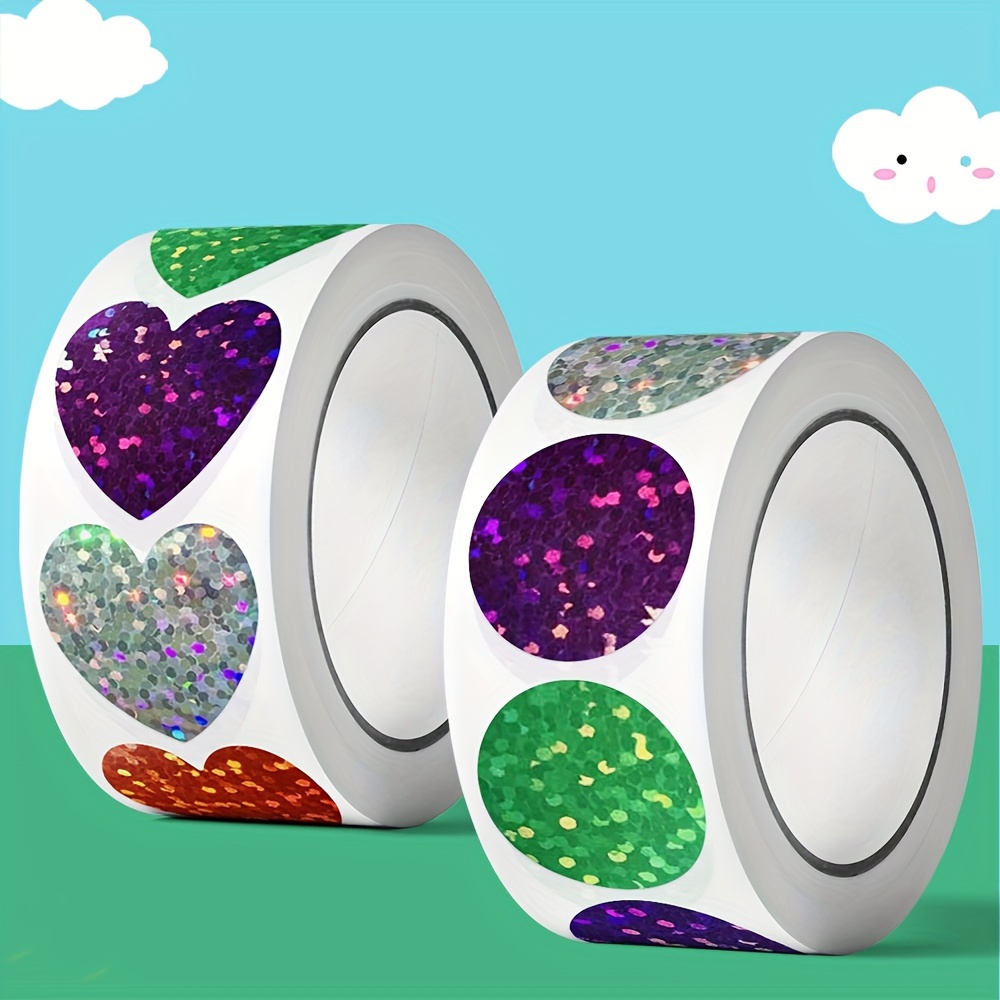500pcs adesivi rotondi di buon compleanno etichette adesive per Baby  Shower, decorazione per feste di buon