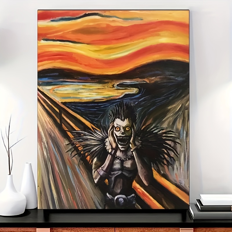 Angels of Death Anime Poster Wall Art Canvas Posters Decoration Art Poster  Personalized Gift Modern Family bedroom Painting