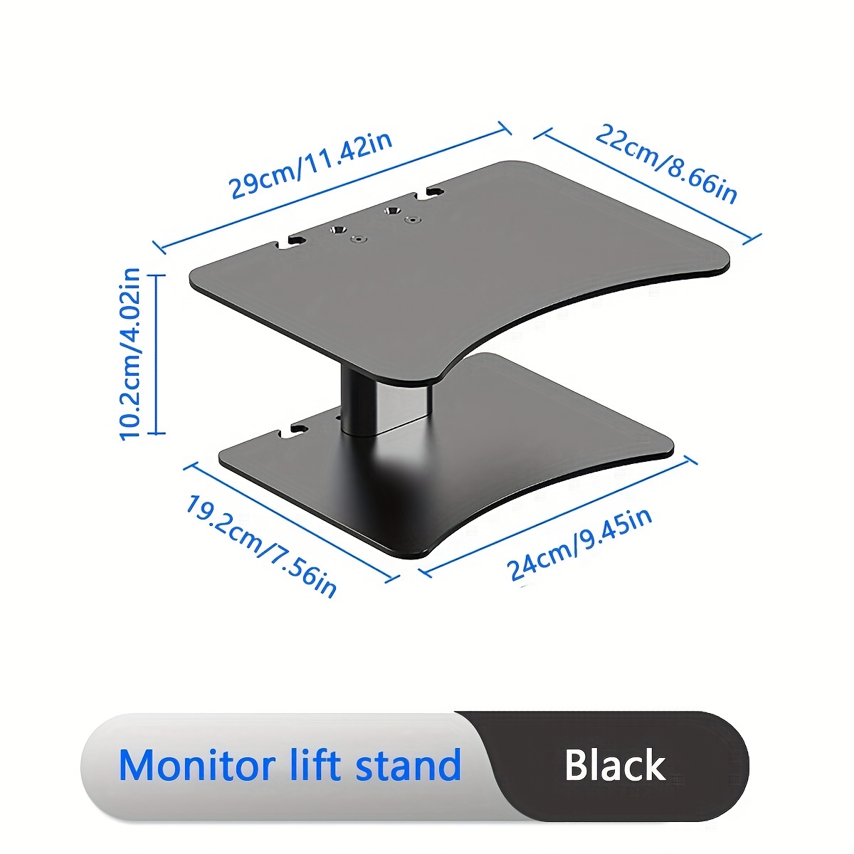 1 Supporto Per Monitor Per Computer Desktop Multifunzionale Supporto Per  Archiviazione Desktop Per Ufficio Supporto Per Monitor Per Laptop Altezza  Del