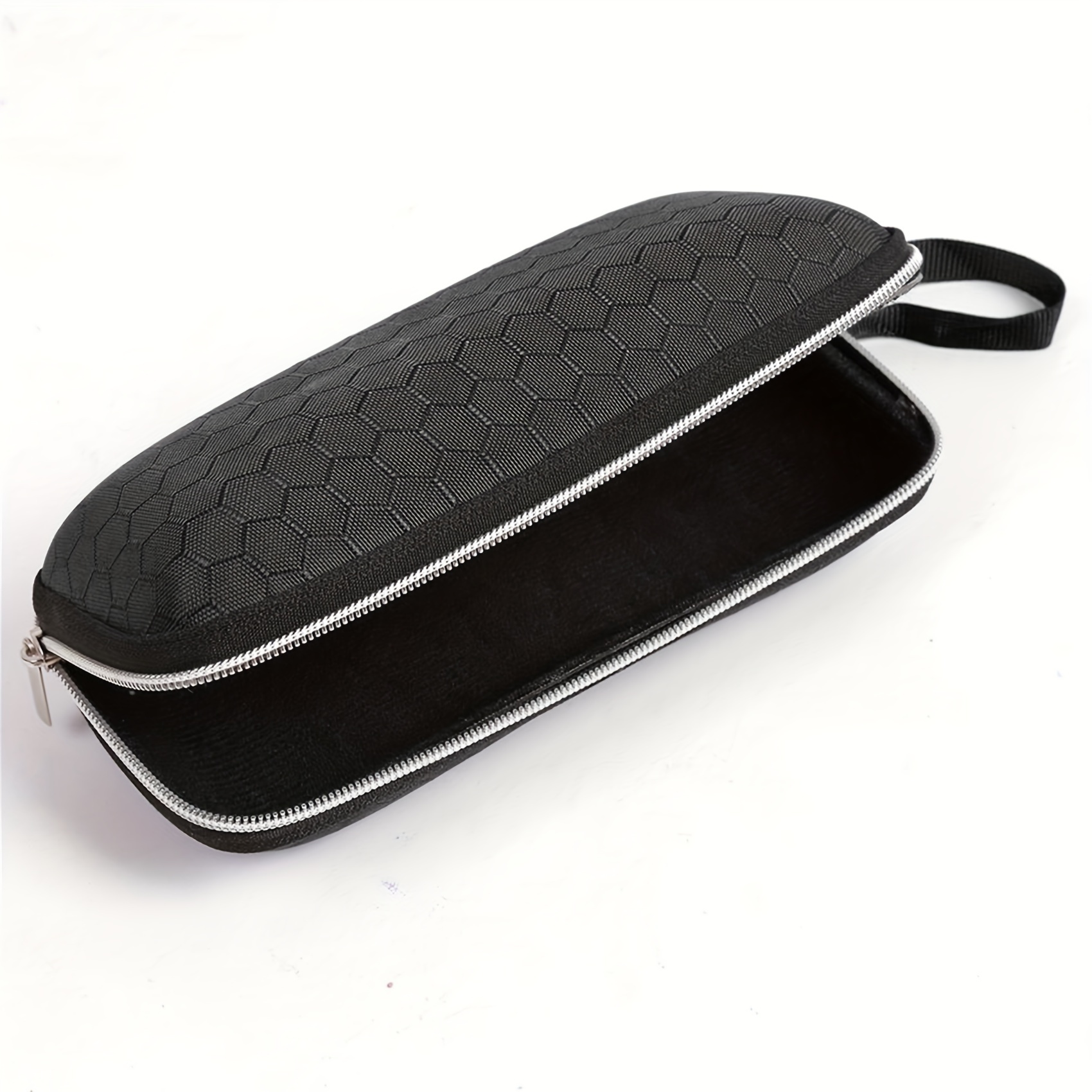 Honeycomb Glasses Case Zipper Sunglasses Storage Box