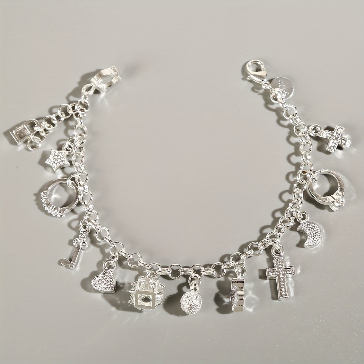 Men's Pendant Chain Bracelet