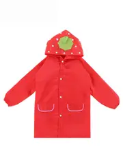 cute cartoon animal raincoat for kids waterproof and stylish ideal for height 90 130 cm details 5