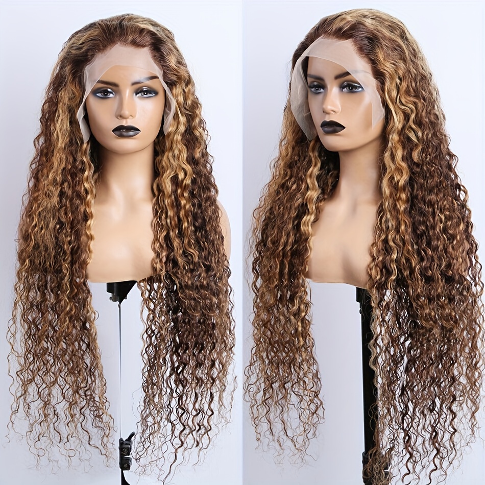 13x4 Lace Half Braided Curly Wavy Wigs Women Cornrow Braided - Temu