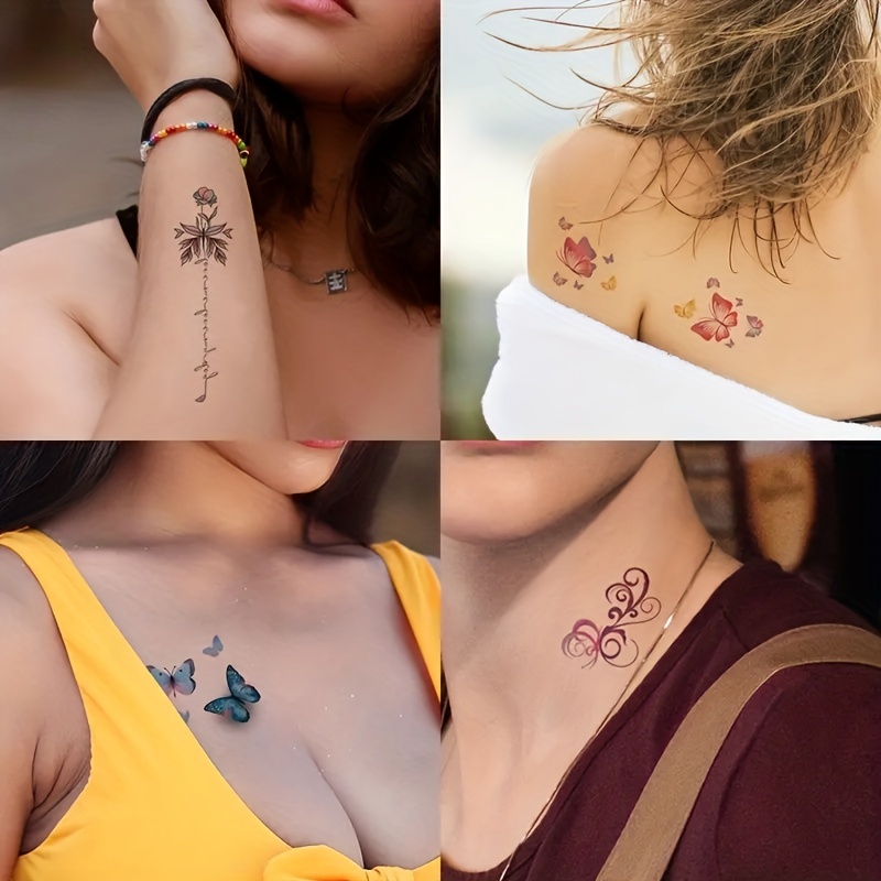 Luminous Tattoo Stickers For Children's Arms Face And Body - Temu