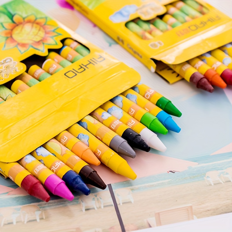 Marco 12 24 Crayons De Couleurs Mode Couleur Pastel Crayon De Forme Carrée  Lapis De Cor Crayons De Couleur Pour Écolier Enfants Cadeaux 3045 Du 42,4 €