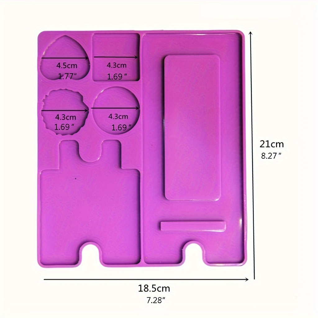 Cell Phone Holder Silicone Mold Phone Stand Epoxy Resin - Temu