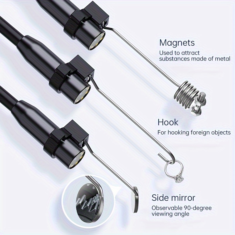 Industrial Endoscope Borescope Inspection Camera Built-in