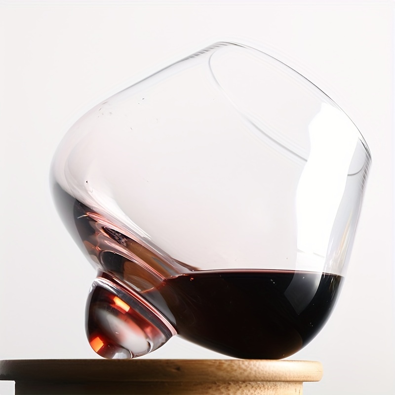 Aura Aerating No-Spill Wine Glasses - Set of 2 Stemless Glasses